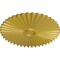 Ekena Millwork Shakuras Ceiling Medallion (For Canopies up to 5 3/4"), Hand-Painted Rich Gold, 33 7/8"OD x 2"P CM34SHRGS - alternate 4